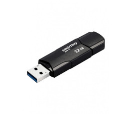 Флеш накопитель 32Gb USB 2.0 SmartBuy CLUE Black (SB32GBCLU-K)