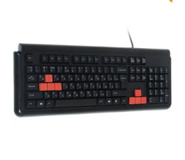 Клавиатура игровая A4Tech X7-G300, USB, черный