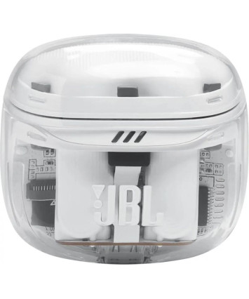 Bluetooth Гарнитура JBL Tune Flex 2, прозрачный/белый