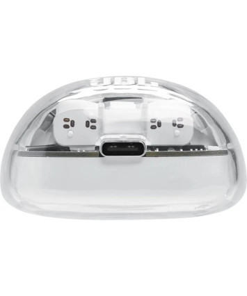 Bluetooth Гарнитура JBL Tune Flex 2, прозрачный/белый