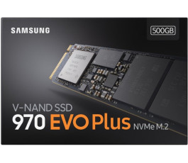 Накопитель SSD M.2 NVMe 500Gb Samsung 970 EVO Plus