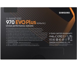 Накопитель SSD M.2 NVMe 500Gb Samsung 970 EVO Plus
