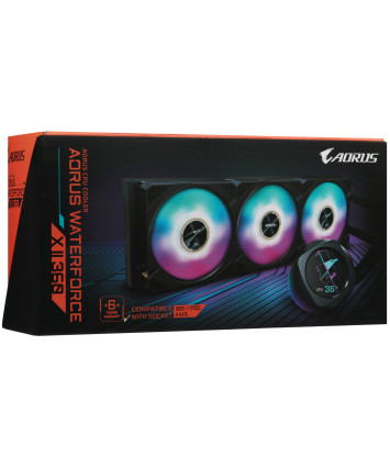 Система водяного охлаждения для процессора Gigabyte AORUS Waterforce X II 360