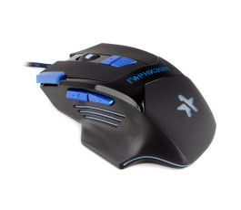 Мышь проводная игровая Гарнизон GM-770G "Адара", черный, USB