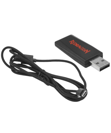 Беспроводная гарнитура игровая Redragon Zeus Pro, BT+2.4G, черный