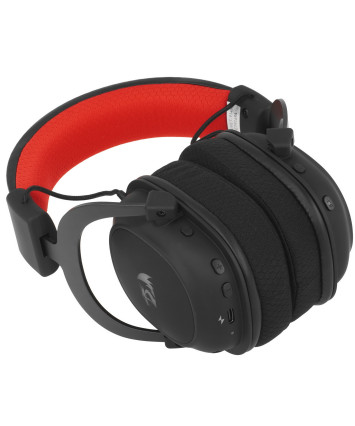 Беспроводная гарнитура игровая Redragon Zeus Pro, BT+2.4G, черный
