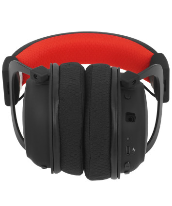 Беспроводная гарнитура игровая Redragon Zeus Pro, BT+2.4G, черный