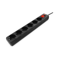 Сетевой фильтр для ИБП Гарнизон ECL-5-UPS-B-1.8, 5р, 10А, 1.8м, черный