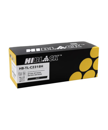 Картридж совместимый Hi-Black HB-TL-C2318H (Pantum BP1800/BP1800W/BM1800/BM1800W), 1,6K Картридж совместимый Hi-Black HB-TL-C2318H (Pantum BP1800/BP1800W/BM1800/BM1800W), 1,6K