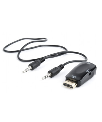 Переходник (видеоконвертер) HDMI -> VGA Cablexpert A-HDMI-VGA-02