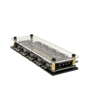 Разветвитель для подключения вентиляторов и подсветки Lamptron SP901-ARGB PWM FAN HUB LAMP-FARGB