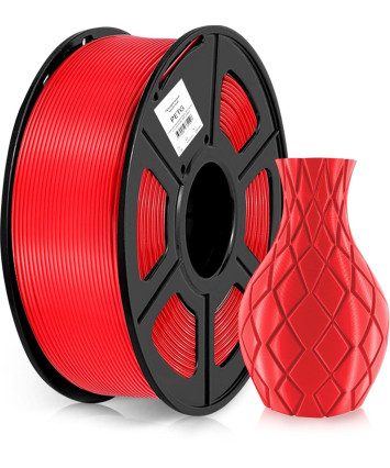 Пластик для 3D принтера Cactus CS-3D-PETG1KG-T-RED PETG d1.75мм 1кг L316м 1цв., красный