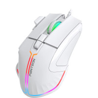 Мышь игровая PANTEON MS89, белая USB