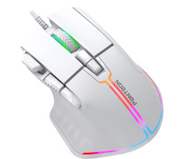 Мышь игровая PANTEON MS89, белая USB