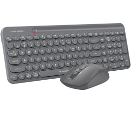 Беспроводной набор, клавиатура + мышь, A4Tech Fstyler FG3300 Air 2, серый