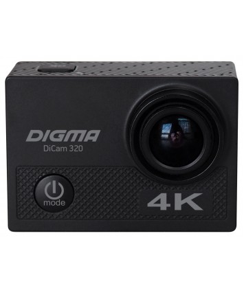 Экшн-камера Digma DiCam 320 черный