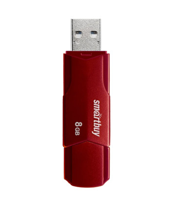 Флеш накопитель 8Gb USB 2.0 SmartBuy CLUE Red (SB8GBCLU-R)