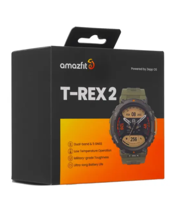 Смарт часы Xiaomi Amazfit T-Rex 2 Wild Green