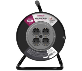 Удлинитель на катушке Defender ExtR2G-01-30 6А, 30м, без заземления