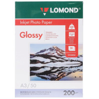 Фотобумага Lomond А3 Глянцевая (0102024) 200g/m 50 л 297×420мм