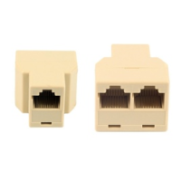Разветвитель Cablexpert RJ45 8P8C (розетка) -> 2x8P8C (розетки), US-09A