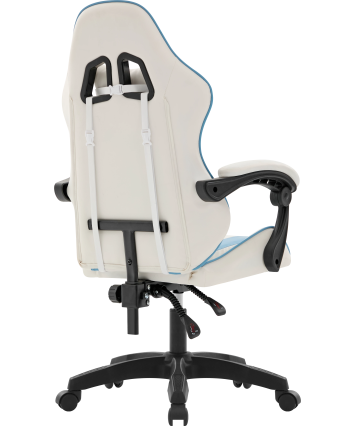 Кресло игровое Defender Legas, белый/голубой Кресло игровое Defender Legas, белый/голубой