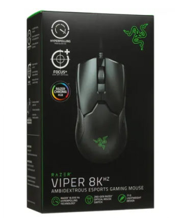 Мышь игровая Razer Viper 8KHz (RZ01-03580100-R3M1), черный