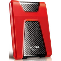 Внешний накопитель HDD 1Tb A-Data HD650 USB 3.1 (AHD650-1TU31-CRD), красный
