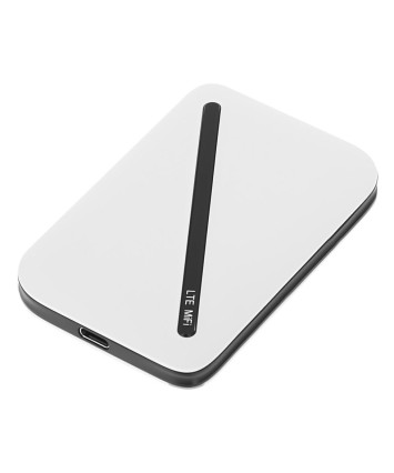 Мобильный Wi-Fi роутер 3G/4G Digma Mobile WiFi DMW1967 USB Wi-Fi Firewall,  белый