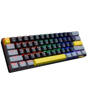 Клавиатура механическая PANTEON T3 BS HS RB, Black-Grey