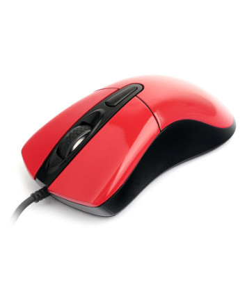 Мышь проводная Gembird MOP-415-R, красный, USB