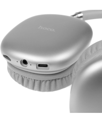 Bluetooth Гарнитура Hoco W35 Air Triumph, серебристый