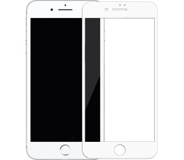 Защитное стекло для iPhone 7/8 Full Glue White