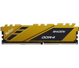 Модуль памяти DDR4 16Gb PC25600 Netac NTSDD4P32SP-16Y Shadow Yellow