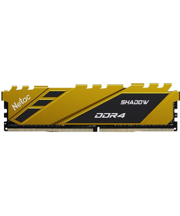 Модуль памяти DDR4 16Gb PC25600 Netac NTSDD4P32SP-16Y Shadow Yellow Модуль памяти DDR4 16Gb PC25600 Netac NTSDD4P32SP-16Y Shadow Yellow