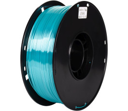 Пластик для 3D принтера Cactus CS-3D-PLA-1KG-S-CYAN PLA SILK d1.75мм 1кг L326м 1цв., циановый, шёлк