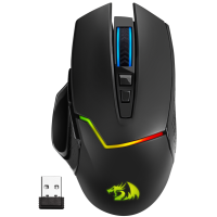 Мышь беспроводная игровая Redragon Mirage Pro, RGB, черный