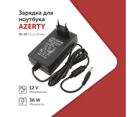 Блок питания для ноутбука 12V 3A (36W) 3.5x1.35мм