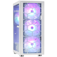 Корпус ATX без БП Montech X3 GLASS WH белый