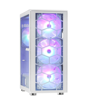 Корпус ATX без БП Montech X3 GLASS WH белый