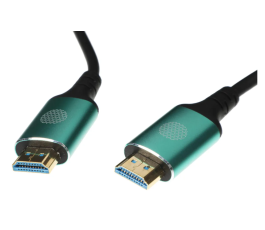Активный оптический кабель HDMI Cactus 50м, v2.1, AOC, черный, CS-HDMI-AOC-2.1-50