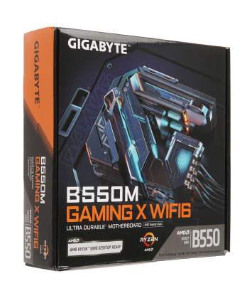 Материнская плата Socket AM4 GIGABYTE B550M GAMING X WIFI6