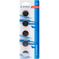 Батарейки литиевые Gembird GB-CR2032-5B тип CR2032, 5шт, блистер