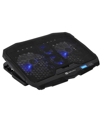 Охлаждающая подставка для ноутбука Digma D-NCP170-4 (17"), 2xUSB, 4 вентилятора Охлаждающая подставка для ноутбука Digma D-NCP170-4 (17"), 2xUSB, 4 вентилятора