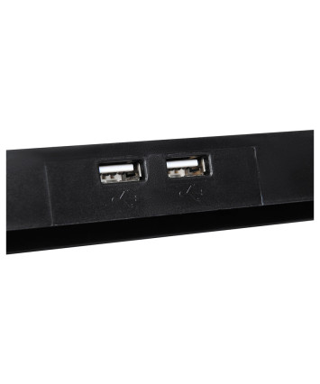 Охлаждающая подставка для ноутбука Digma D-NCP170-4 (17"), 2xUSB, 4 вентилятора Охлаждающая подставка для ноутбука Digma D-NCP170-4 (17"), 2xUSB, 4 вентилятора