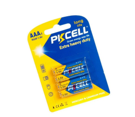 Батарейка PKCELL R03P-4B AAA, 4 шт в блистере
