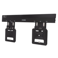 Кронштейн для телевизора Hyundai SL-X3 , 32"-65", настенный, фиксированный, черный