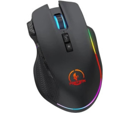 Мышь беспроводная игровая PANTEON PS93 W, черная USB, Bluetooth