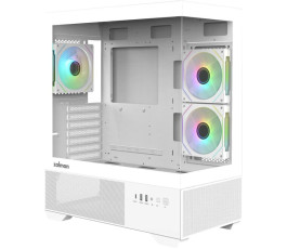 Корпус ATX без БП ZALMAN Chronix V2, белый