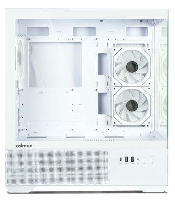 Корпус ATX без БП ZALMAN Chronix V2, белый